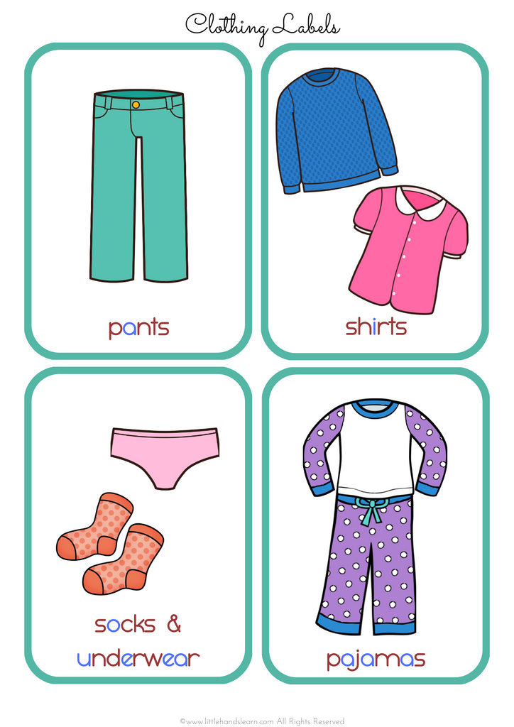 Kids' Clothing Labels and Baby Clothes Labels